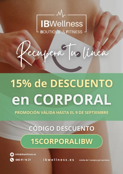 Recupera tu línea - 15% de DESCUENTO en CORPORAL