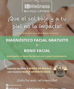 Diagnóstico facial gratuito + bono facial