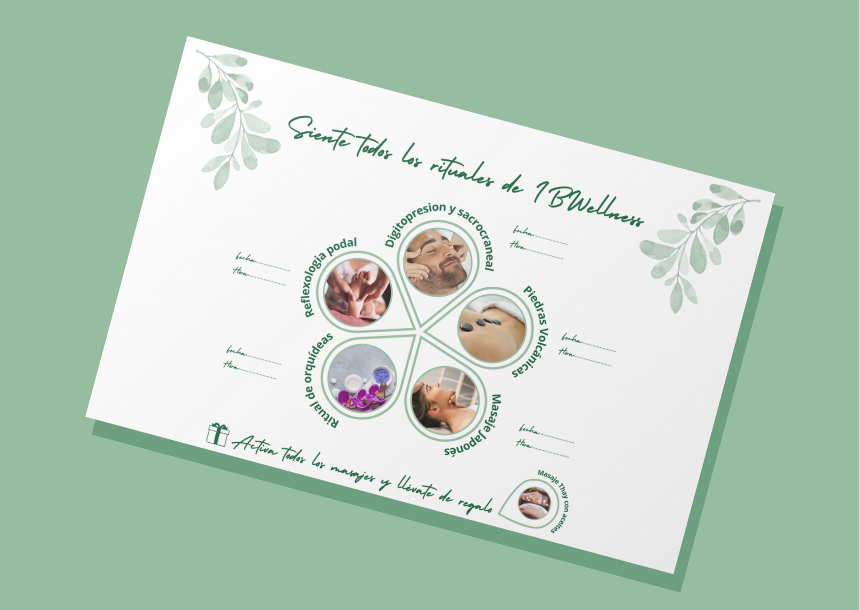 Bono 5 masajes orientales