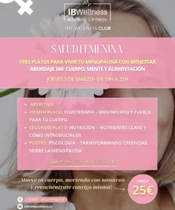 Tres platos para vivir tu menopausia con bienestar Abordaje 360: cuerpo, mente y alimentación